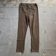 無印良品 キッズ ストレッチレギンス ブラウン 130センチ