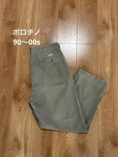 ポロチノ POLO RALPH LAUREN グレー オリーブ アメカジ 古着