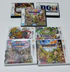 3DS DS　ソフト7本　ドラゴンクエスト　まとめ　中古