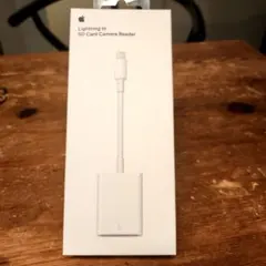 Lightning SDカードカメラリーダー Apple純正