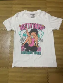 BETTY BOOP ベティ・ブープ Tシャツ Mホワイト 半袖 キャラクターTのサムネイル