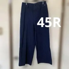 45R ストライプ柄コットンパンツ　サイズ1 ⭐︎45rpmのサムネイル