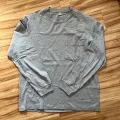 UNIQLO クルーネックTシャツ　後継モデル　L グレー