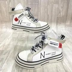Noubel Voug Relax 厚底 ハイカット スニーカー●23.5のサムネイル