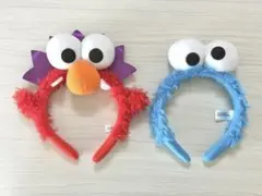 USJ セサミストリート カチューシャ エルモ クッキーモンスター ハロウィン
