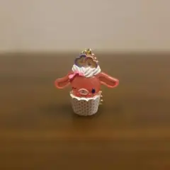 カップケーキ うさぎ キーホルダー