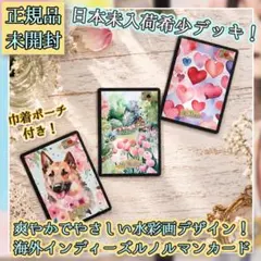 ✨入手困難な希少デッキ✨水彩画が優しくて爽やかなインディーズルノルマンカード！
