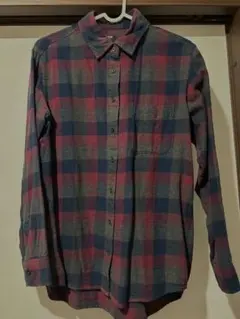 長袖チェックシャツ ユニクロ Mサイズ