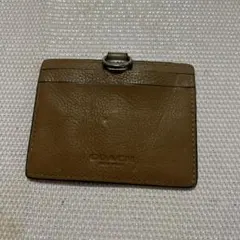 COACH ブラウン IDカードホルダー
