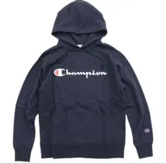 Champion ネイビー フーディ