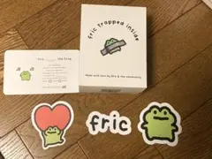 fric カエル かえる ぬいぐるみ 未開封 ステッカー付き - メルカリ