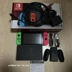Nintendo Switch 本体 ネオンピンク/ネオングリーン ジョイコン