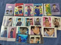 名探偵コナン 工藤新一 毛利蘭 まとめ売り ミニブロマイド ステッカー