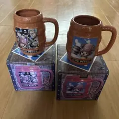 ONE PIECE バレル型マグカップ 2個セットのサムネイル