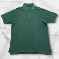 フレッドペリー FRED PERRY 半袖ポロシャツ ボーダー 月桂樹ロゴ 刺繍