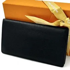 【mayu様】ルイヴィトン　タイガ　ポルトフォイユロン　新型モデル　ブラック