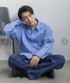 【LOWRYS FARM】オーバーサイズシャツ