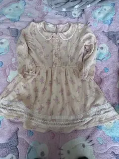 【美品】リズメロ　マイメロ　姫ワンピース　ロリータ　120サイズ 即完売品 春