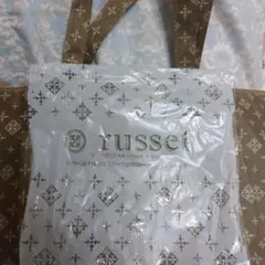 ラシット　ムック本付録　ビッグトート＆バッグインバッグ　russet