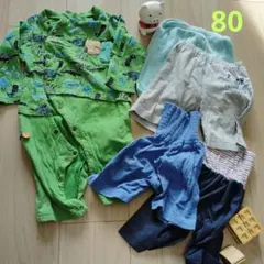 80サイズまとめ　ロンパース　ズボン