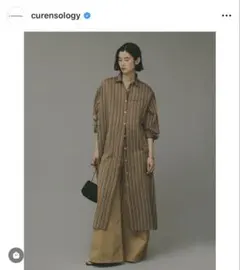 Curensology ワイドルーズチノパンツ ベージュ 38 美品 Curensology ワイドルーズチノパンツ ベージュ 38 美品 - メルカリ