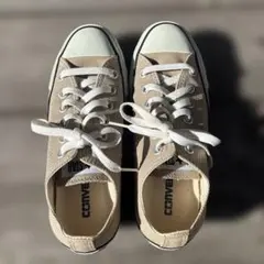 converse オールスター　　ベージュ　ローカット23.5