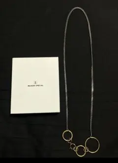 MAISON SPECIAL メゾンスペシャル ゴールド 金 ネックレス - メルカリ
