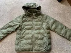 ユニクロオリーブグリーン 中綿コート140
