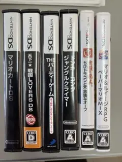 ニンテンドーDS 3DS ゲームソフト6本セット