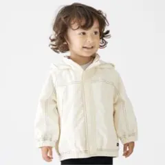 撥水加工　ステッチウインドブレーカー120cm