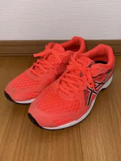 ASICS RACER オレンジ ランニングシューズ　25.5
