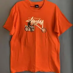 90年代 ステューシー USA製 ショベルヘッド チョッパー プリント