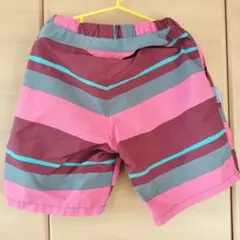 mont-bell ストライプ ハーフパンツ　130センチ