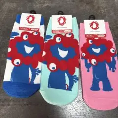 新品未使用　ミャクミャク　靴下　3足　23-25センチ　大阪万博