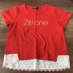 COMME CA ISM 赤 Tシャツ 120A