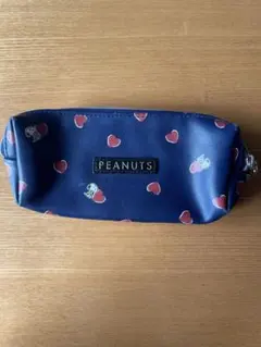 PEANUTS スヌーピー ペンケース ネイビー