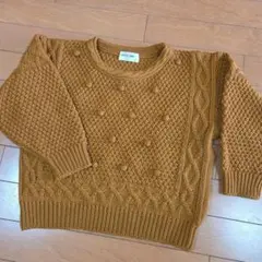 ALPHA CUBIC ウールニットセーター 36