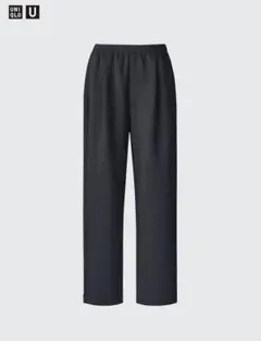 新品未使用　UNIQLO U エアリズムコットンスウェットパンツ　ブラック