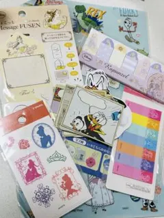 ディズニー　メモ帳セット