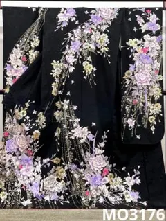 振袖 SEIKO ATSUDA 刺繍 身丈165cm 撥水加工済 MO3101 - メルカリ