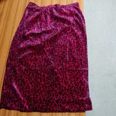 ゴルドバッハ ハラコ風スカート レトロ 洋服リフォーム 素材