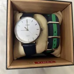 【新品未使用】TIMEX 腕時計 ウィークエンダー フェアフィールド 本革