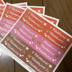 新品❣️ 리락쿠마 ネームシール 2012年