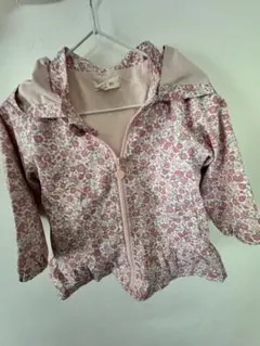 花柄ジャンパー　90 ウィンドブレーカー