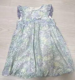 sense of wonder 花柄ノースリーブワンピース 110