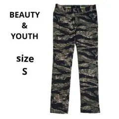 ビューティーアンドユース BEAUTY&YOUTH タイガーカモパンツ