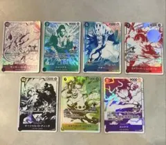 全7種セット 원피스 プロモ 4周年！四皇トレジャーゲットキャンペーン