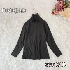UNIQLO ヒートテックエクストラウォームタートルネックT レディース　X L