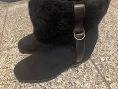 ベネトン レディース ショートブーツ　ローヒール　歩きやすい