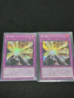 遊戯王 怒りの業火 エクゾード・フレイム 2枚セット　シークレット